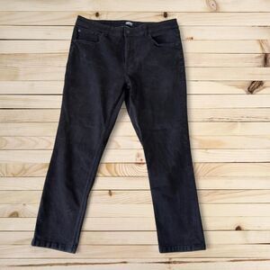 DKNY Bedford Slim Fit Black Jeans 36x29